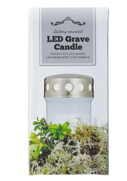 North Light LED gravlykt 13cm - emballasje