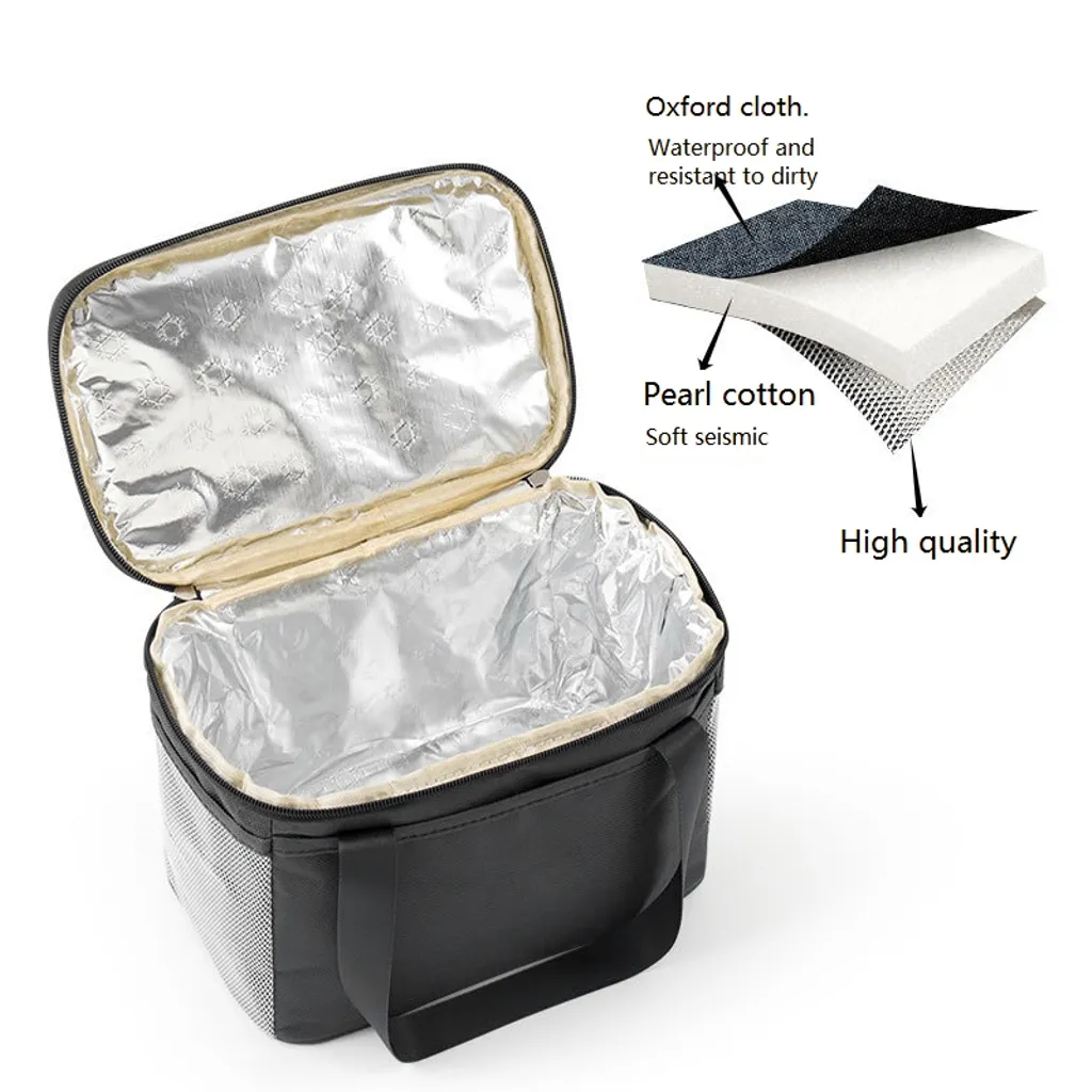 Kjølebag HC3700B åpen – materialbeskrivelse