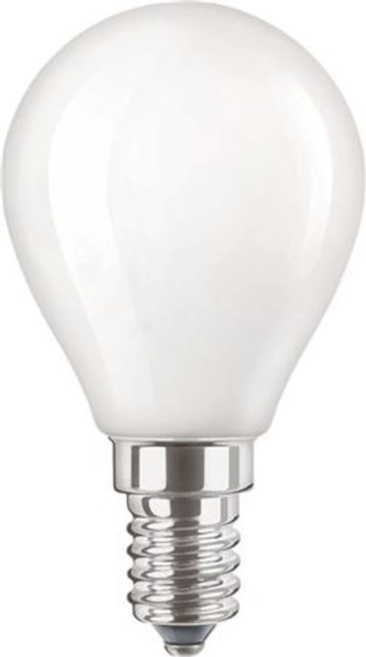 LED P45 E14 2,8W matt kuleform – varm hvit