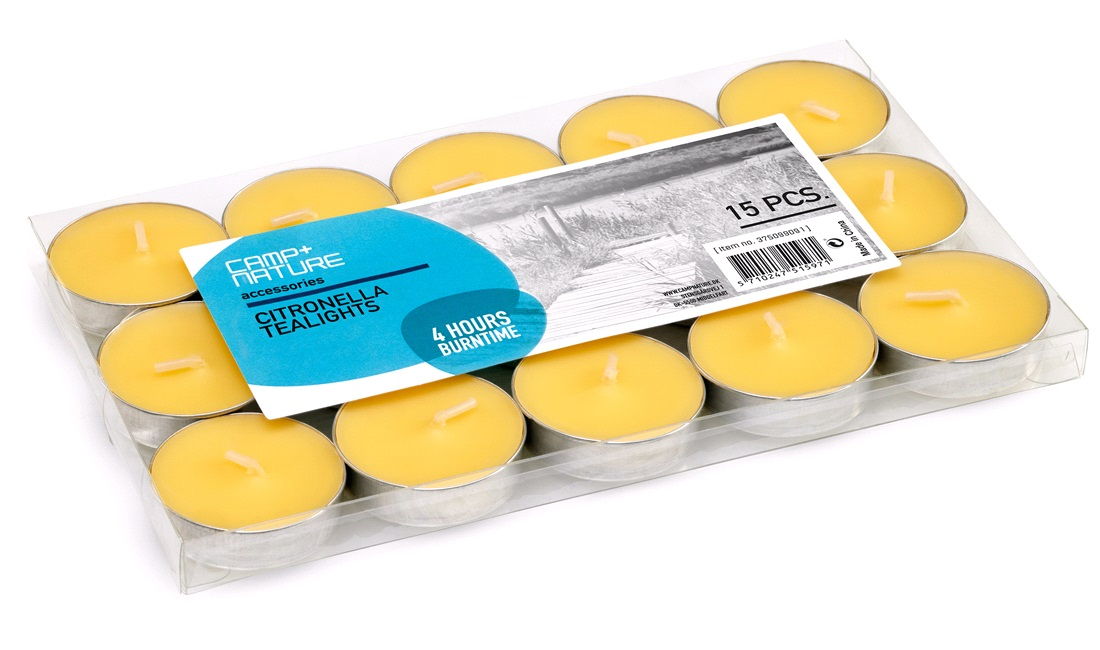 Mygglys citronella fyrfadsmodel 15stk