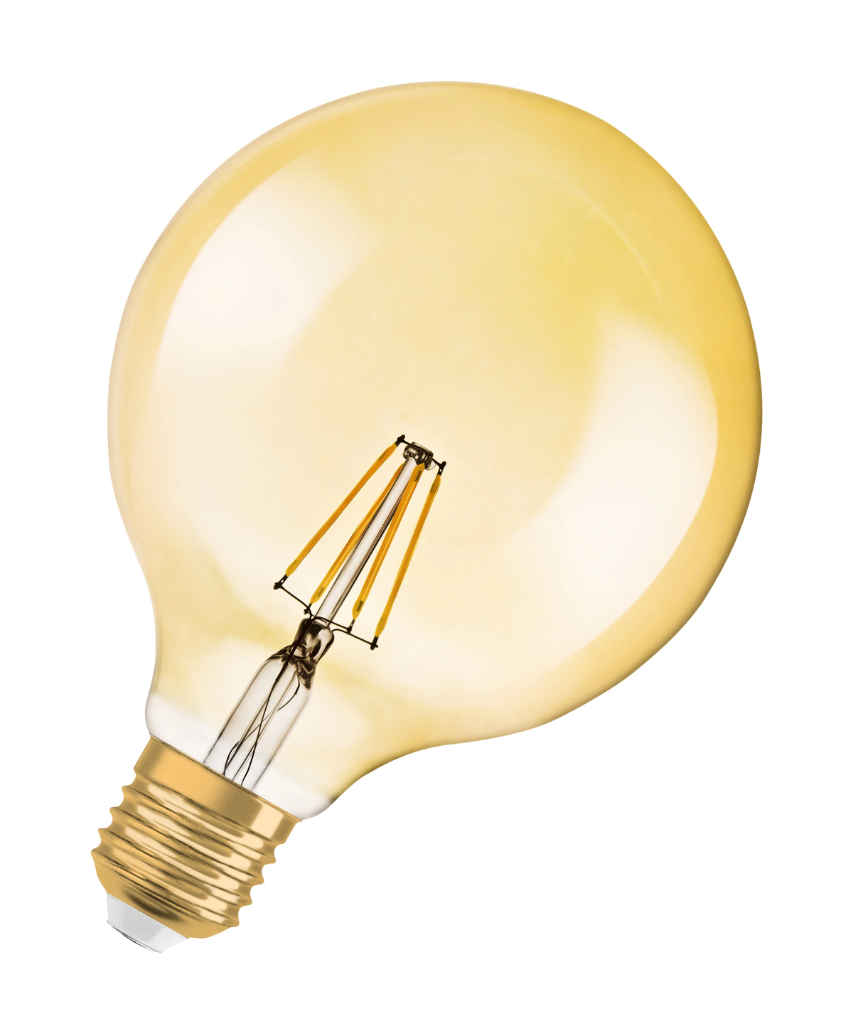 LED Vintage G125 E27 6,5W stor kuleform filament pære